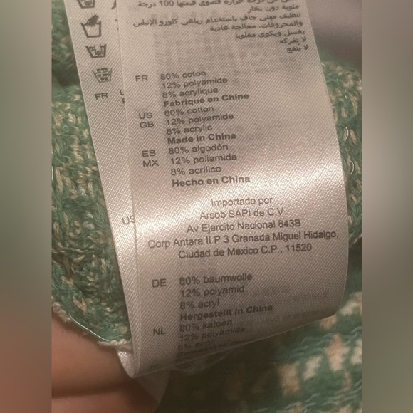 EU 34 French Very Sandro Paris Knit Dress New - Picture 6 of 6